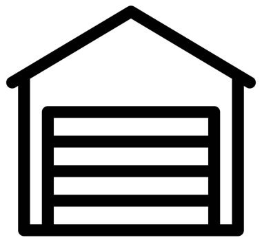 sürücü ve araba parçaları vektör simgesi