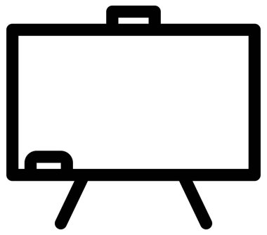 eğitim düz vektör simgesi