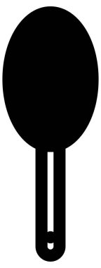 Beyazın üzerine basit ve minimalist parti vektör simgesi