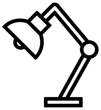 Mobilya simgesinin vektör illüstrasyonu