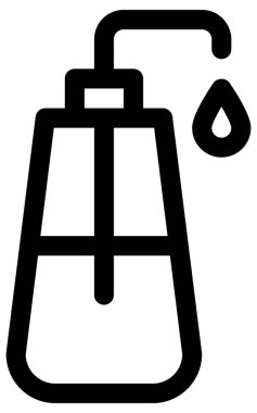 Beyaz arkaplanda minimalist sauna vektör simgesi