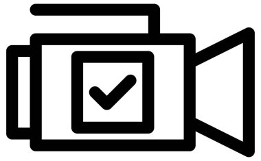 seo ve pazarlama vektör çizgisi simgesi.