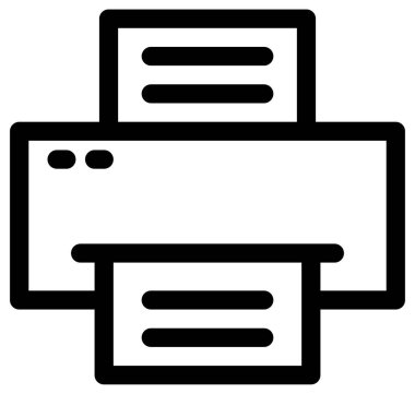 Beyaz üzerine ev vektörü simgesinden basit ve minimalist çalışma