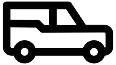 Beyaz arkaplanda izole edilmiş yaz simgesi, vektör illüstrasyonu 