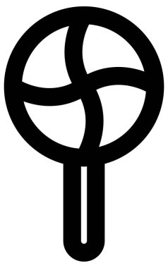 Beyaz arkaplanda basit ve minimalist kutlama vektörü simgesi