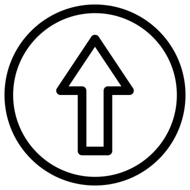 Yön ok vektör simgesi. biçim düz grafik bicolor sembolüdür