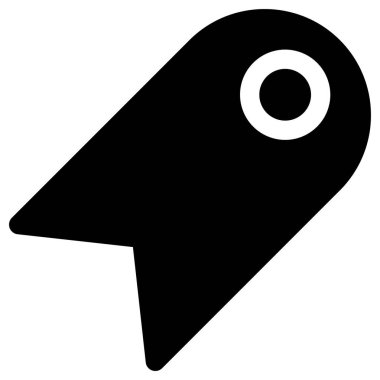 Basit ve minimalist finansman beyaz üzerine cesur vektör simgesi