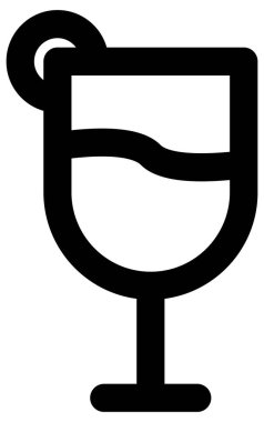 Beyaz arkaplanda izole edilmiş yaz simgesi, vektör illüstrasyonu 