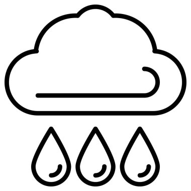 Beyaz üzerine basit ve minimalist ekoloji çizgi vektör simgesi