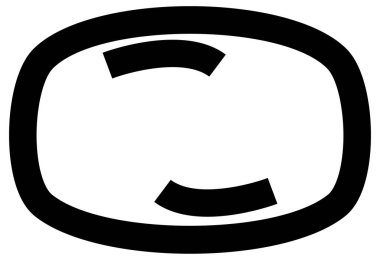 yaz koyu simgesi, vektör illüstrasyonu 