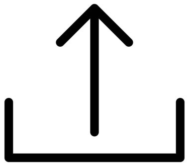 Basit ve minimalist ortam vektör simgesi