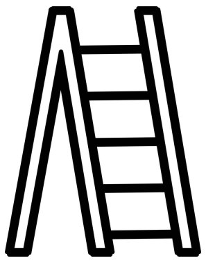 Mobilya simgesinin vektör illüstrasyonu