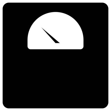 Modern siyah simgenin vektör illüstrasyonu