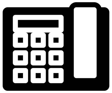 hesap makinesi vektör resimleme simgesi