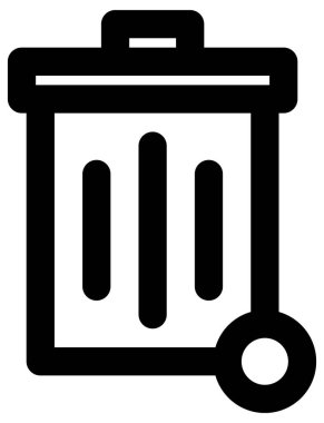 Basit ve minimalist ortam vektör simgesi