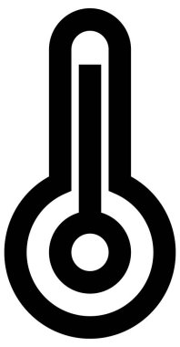 yaz koyu simgesi, vektör illüstrasyonu 