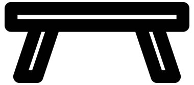 Beyaz arkaplanda izole edilmiş yaz simgesi, vektör illüstrasyonu 