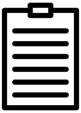 Basit minimalist lojistik cesur vektör simgesi