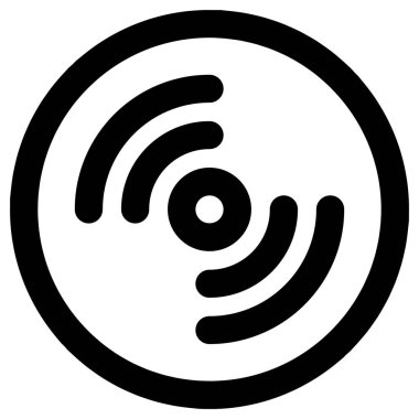 Basit ve minimalist finansman beyaz üzerine cesur vektör simgesi