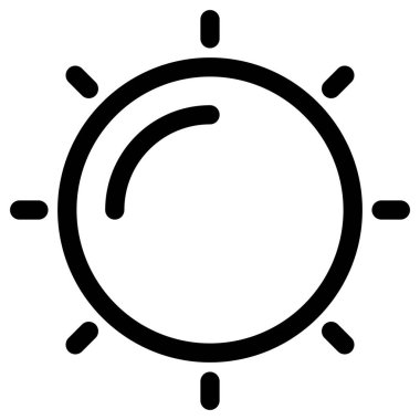 Beyaz arkaplanda basit ve minimalist siyah felaket vektör simgesi