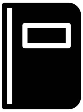 Kredi kartı ikonu. Vektör illüstrasyon biçimi yuvarlak açılı, beyaz renkli düz ikonik semboldür.