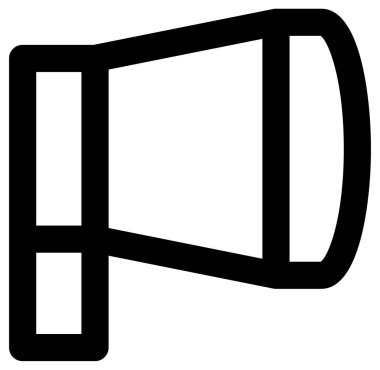 Basit ve minimalist ortam vektör simgesi