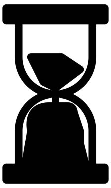 Beyaz üzerine basit ve minimalist ofis ve iş görüşmesi vektör simgesi