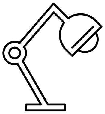 Mobilya simgesinin vektör illüstrasyonu