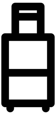 yaz koyu simgesi, vektör illüstrasyonu 