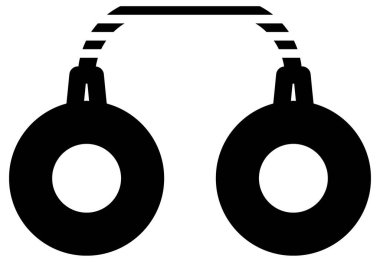 Beyaz üzerine basit ve minimalist ordu vektör simgesi