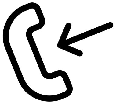 iletişim ve pazarlama çizgisi vektör simgesi.