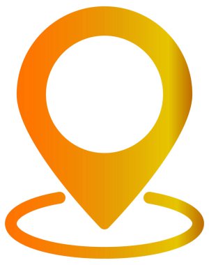 Basit ve minimalist ortam vektör simgesi