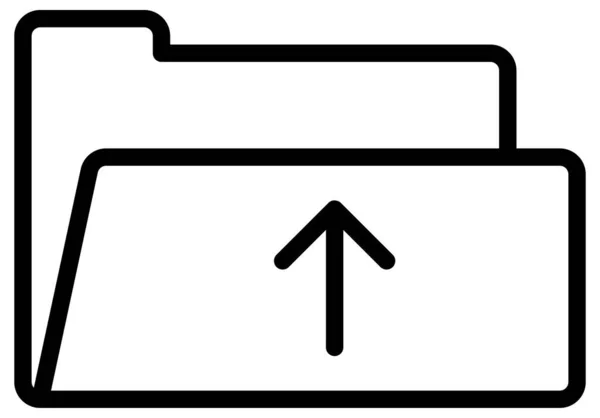 Значок Векторної Теки Файла — стоковий вектор