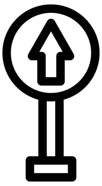 Logistik Lieferleitung Vektor Symbol — Stockvektor