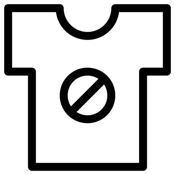 Protest Symbol Linienvektor Illustration — Stockvektor