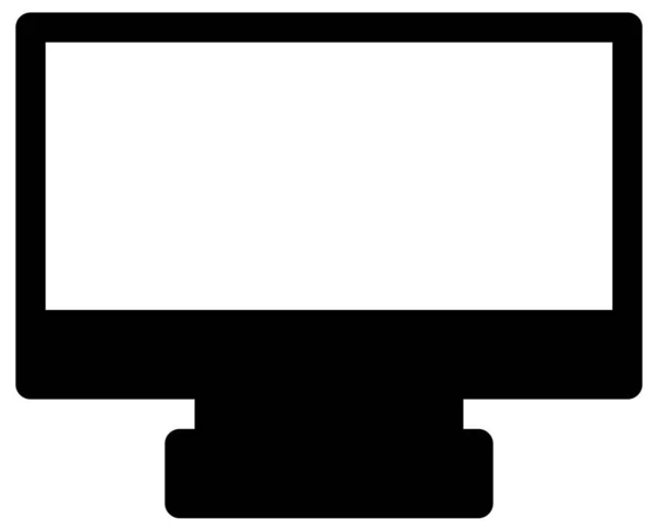 Computer Video Camera Vector Icon — Stock Vector