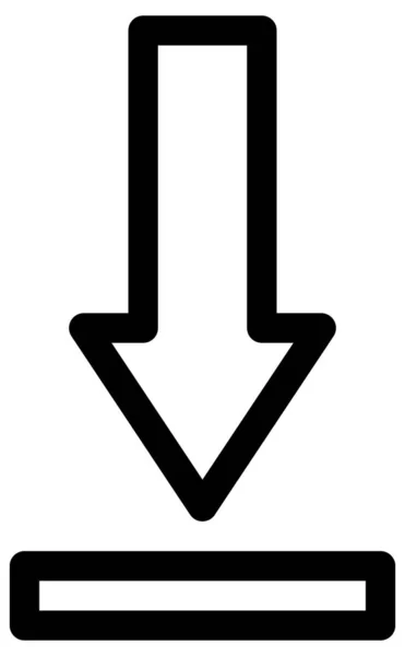 Télécharger Icône Vectorielle Style Est Symbole Plat Couleur Noire Angles — Image vectorielle
