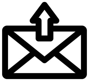 posta zarfı vektör simgesi