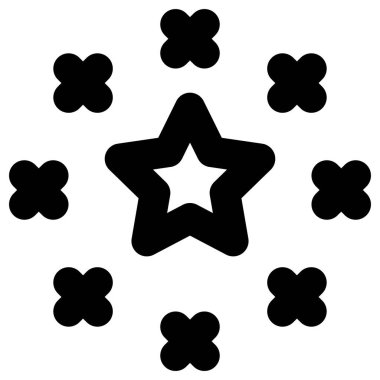 Beyaz arkaplanda basit ve minimalist eğlence vektörü simgesi