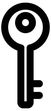 Basit ve minimalist uygulama kullanıcı arayüzü vektör simgesi