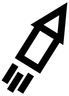 Beyaz arkaplanda basit ve minimalist kutlama vektörü simgesi