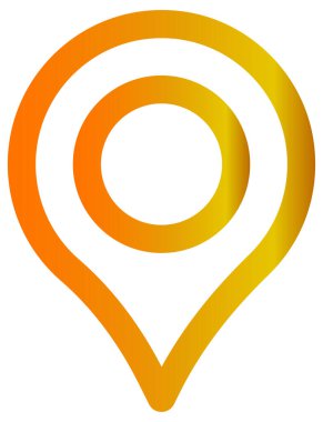 Beyaz arkaplanda izole edilmiş yaz simgesi, vektör illüstrasyonu 