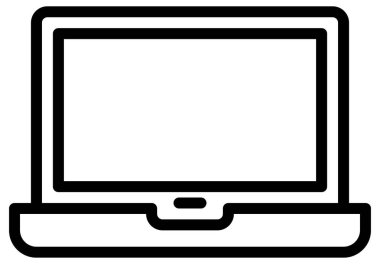 Basit ve minimalist finans cesur vektör simgesi