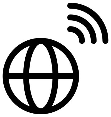 Wi FI konsept vektör illüstrasyon arka planı