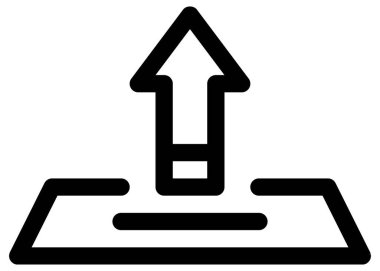 vektör satırı simgesi yükle