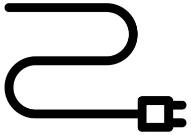 Beyaz üzerine basit ve minimalist ekoloji vektör simgesi