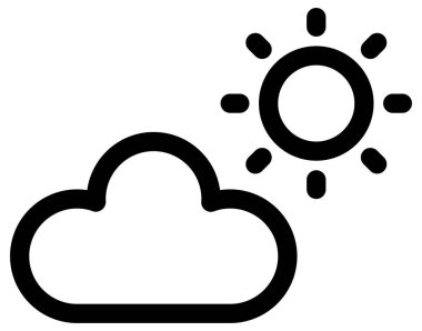 hava düzlüğü vektör simgesi