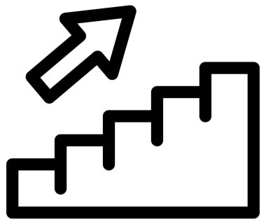 İş haritası vektör simgesi. biçim iki renkli düz semboldür