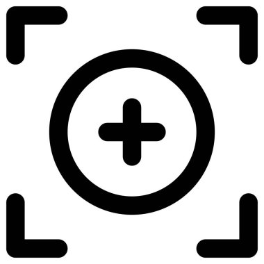 Basit ve minimalist uygulama kullanıcı arayüzü vektör simgesi