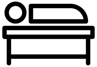 Beyaz arkaplanda minimalist sauna vektör simgesi